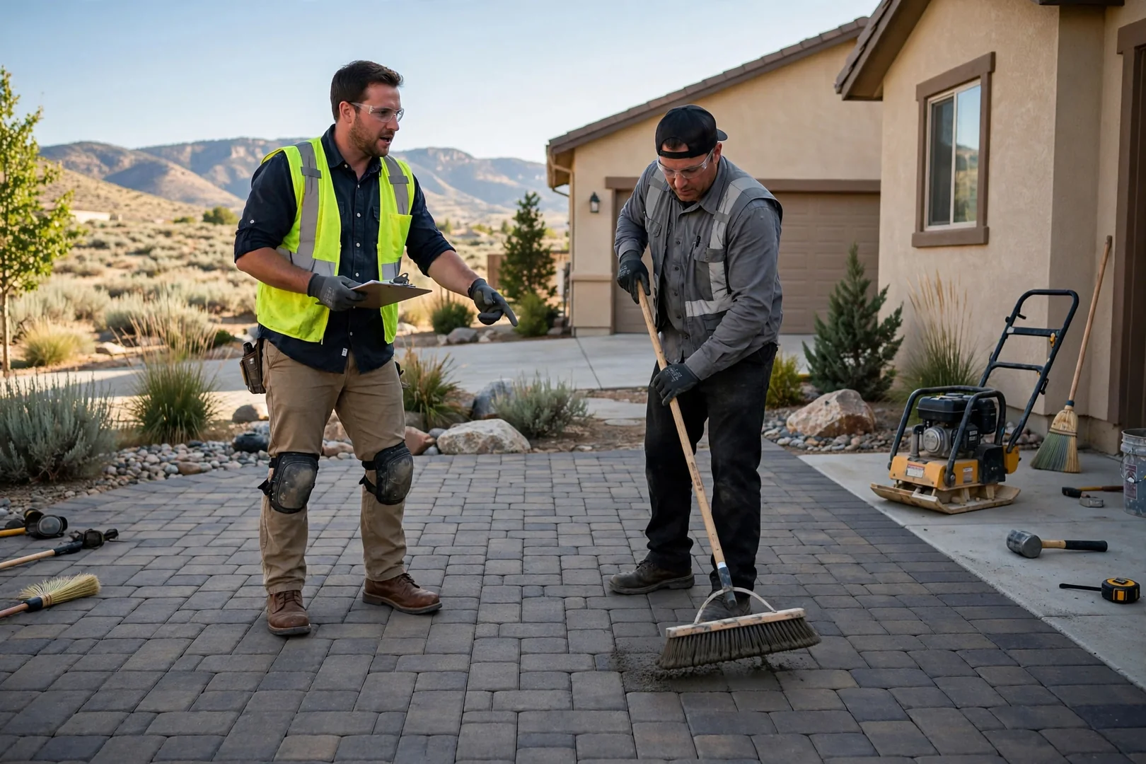 Paver Installation project completed by South Jordan Paver Installers in South Jordan, UT